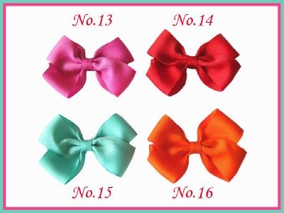 50 Girls Boutique 2.5 ABC + 2.5 Angel hair bows clip  