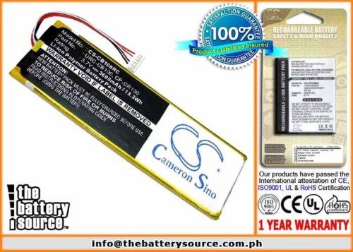 3600mAh Battery for Sonos Controller CR100 / URC CB100  