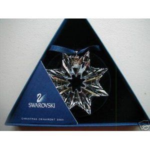 Swarovski Christmas Annual snowflake Ornament 2003  