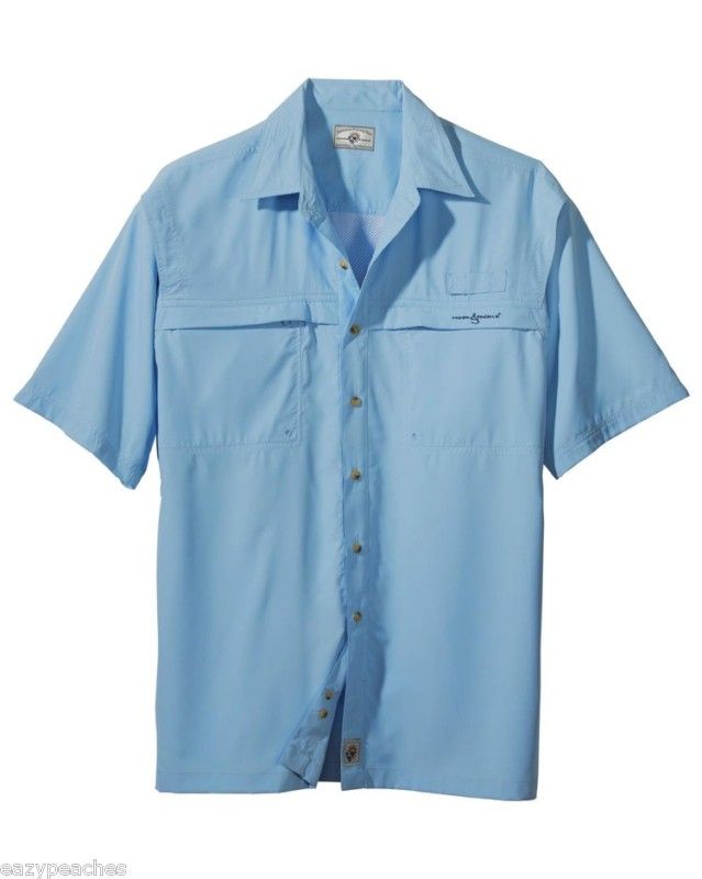 Hook & Tackle Mens UPF 45+ S/S Fishing Shirt SIZE COLOR  