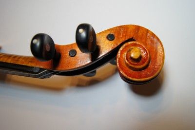 OLD ANTIQUE VIOLIN GERMANY 4/4 FREE CASE AND BOW  