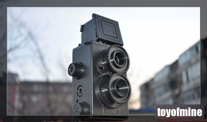 Lomo 135 Film DIY Twin Lens Reflex TLR 35mm DC67 Camera  