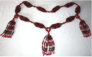   Mazo Elegua   8 Strings & 3 Tassels   Santeria Approx. 29 long  