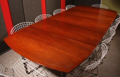   Mid Century DANISH Modern Teak Banquet Dining Table ARNE VODDER  