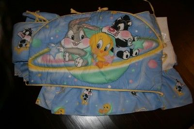 Baby Looney Tunes 3 Piece Crib Bedding Set  