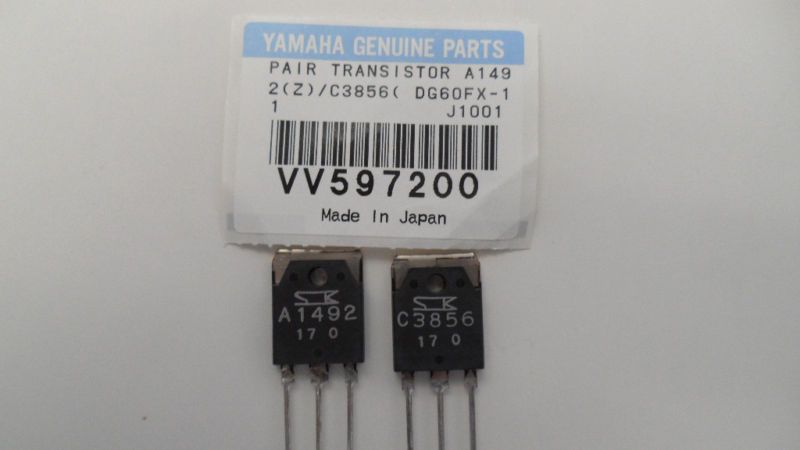 A1492,C3856 pair Transistor  