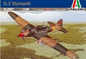 ITA2657 Illyushin IL2 Stormovik Attacker 1 48 Italeri  