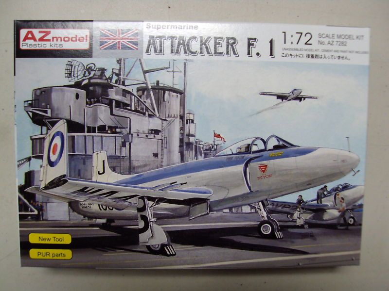 72 Supermarine Attacker F. 1 AZ Model 7282  