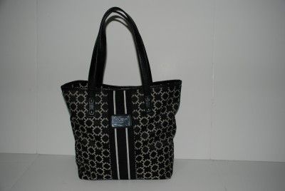 TOMMY HILFIGER TOTE BLACK BAG TRAVEL BAG  