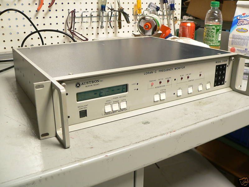 AUSTRON INC. LORAN C FREQUENCY MONITER MODEL# 2100F  