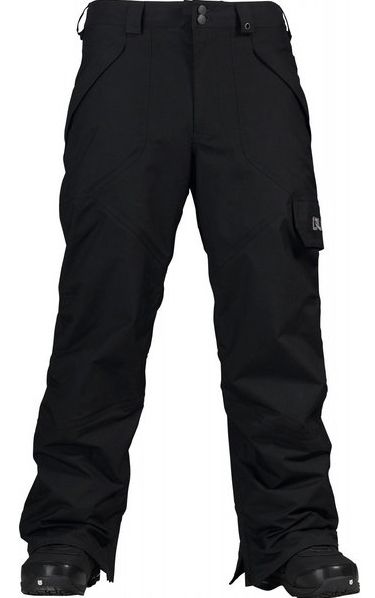 NEW MENS BURTON POACHER SNOWBOARD/SKI PANTS TRUE BLACK/ L XL XXL 