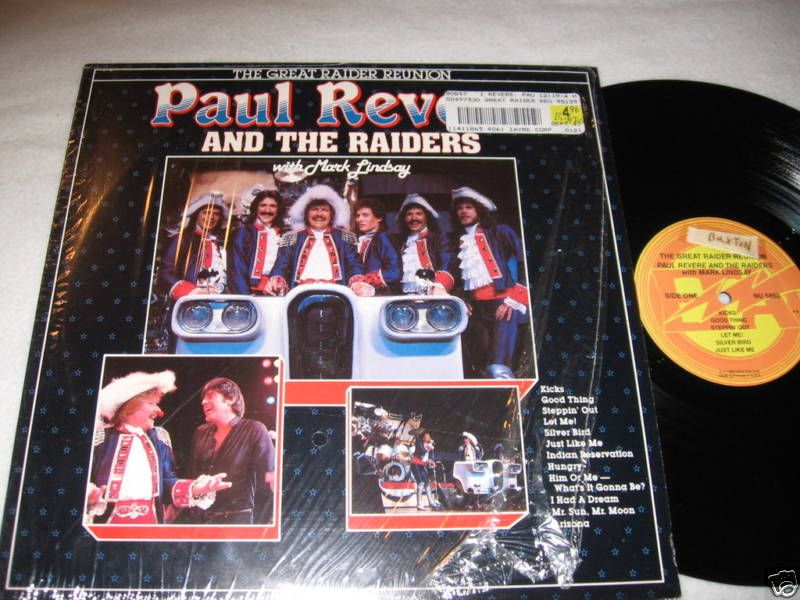 PAUL REVERE & THE RAIDERS The Great Raider Reunion LP  