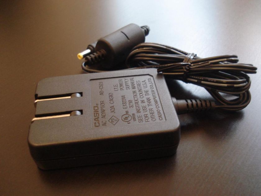 CASIO AD C50J AD C51 AC C51J AD C52 AD C52J AC Adapter  