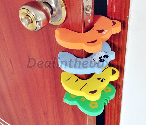 Pcs Baby Safety Animal Door Stop Finger Pinch Guard  