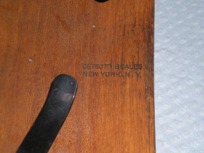 Antique Detecto Balance Scale No 2 in Custom Wooden Box  