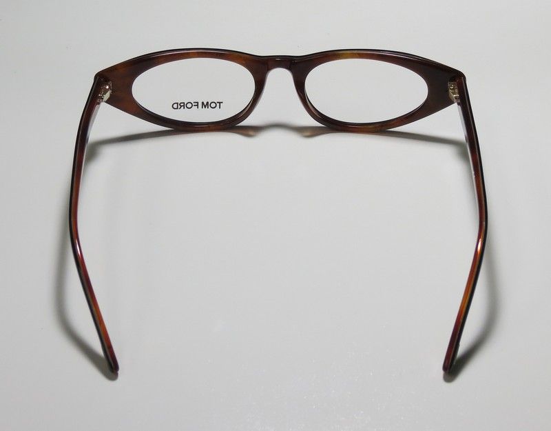 NEW TOM FORD TF 5120 49 17 140 BLACK/BROWN CAT EYES EYEGLASS/GLASSES 