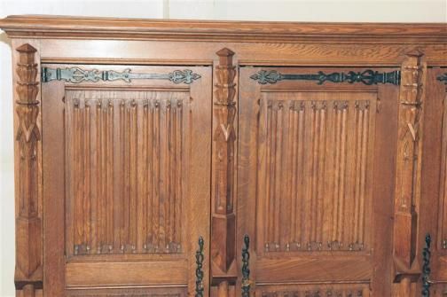 French Gothic Cabinet  