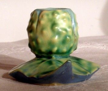 Roseville Pottery Thorn Apple Candlestick Holder 111.7  