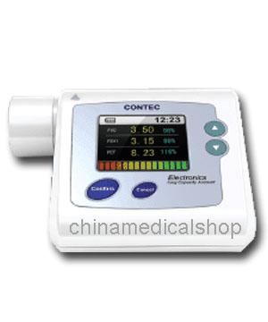 New Digital Spirometer PEF FEFV1 FEF Lung Volume Device  