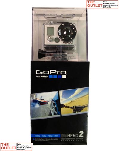 GoPro HD HERO2 Motorsports Edition Camcorder Go Pro Motorsports 