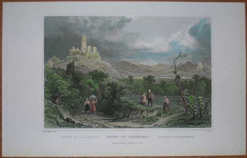 of the rhine edited by w g fearnside london 1832 approx image size 10 