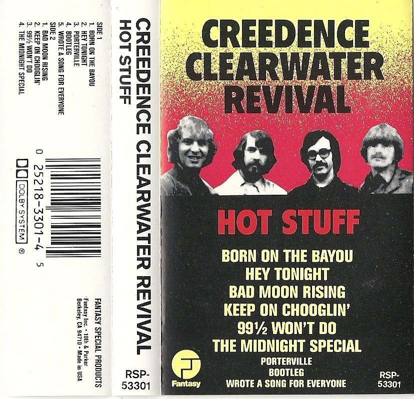 Hot Stuff   Creedence Clearwater Revival (Cassette) 025218330145 