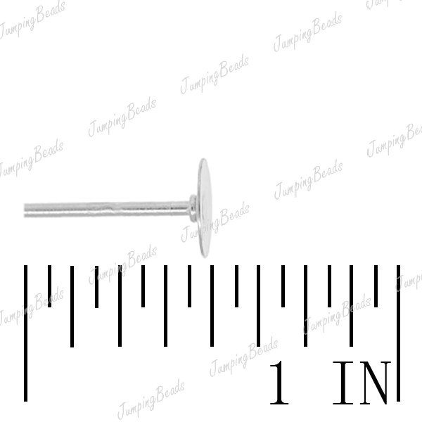 130pcs Iron Ear stud Components Silver Plated HOT Free Ship Wholesale 