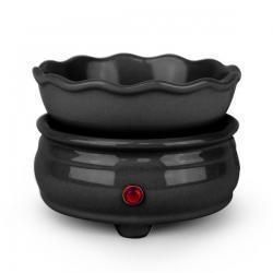 Black Electric 2 IN 1 Ceramic Candle / Oil / Tart Warmer  