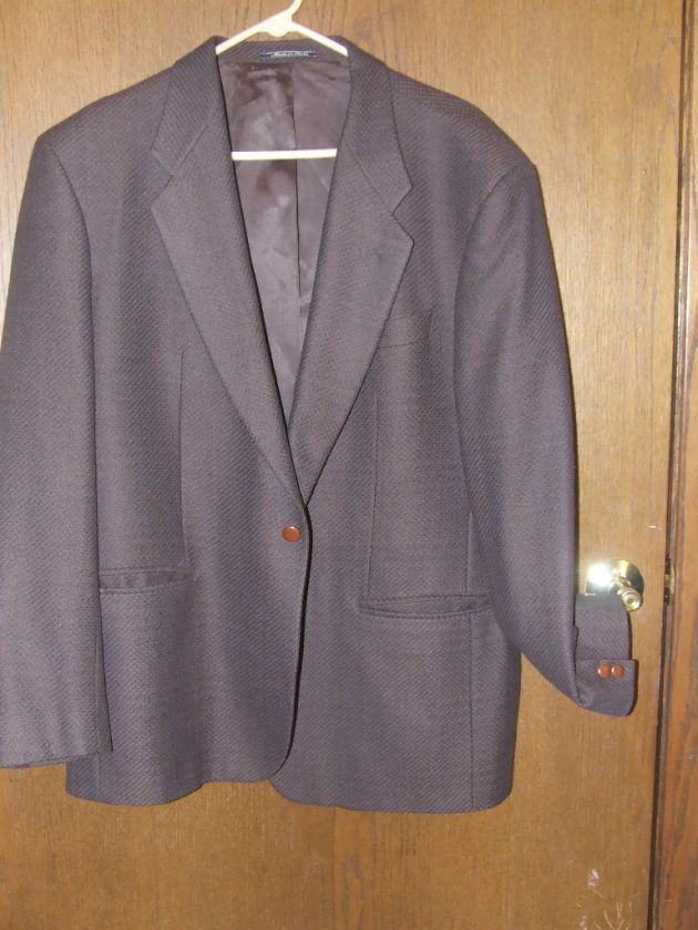     ITALY ITALIAN CASHMERE SPORT COAT SPORTCOAT BLAZER 42 44L 52 52L