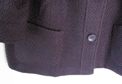 Coldwater Creek Wool Blend Pebbled Jacket   Colors  