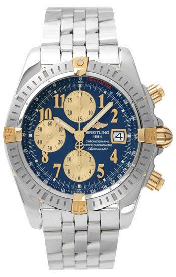 Breitling Windrider Chronomat, Blue Chrono Dial, Ref#B1335611/C648 