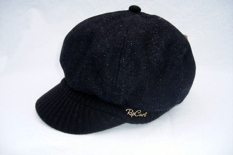 RIPCURL LA Station Black Fleck Cap Surf Party Street Hat NEW  