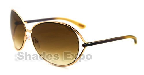 NEW TOM FORD SUNGLASSES TF158 TF 158 BROWN CLEMENCE 28F  