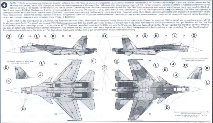 Begemot Decals 1/72 Russian SUKHOI Su 33 SEA FLANKER Jet Fighter 