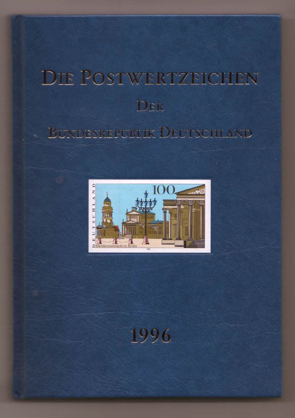 Bundesrepublik Original Jahrbuch QUALITÄT 1996 120 €  