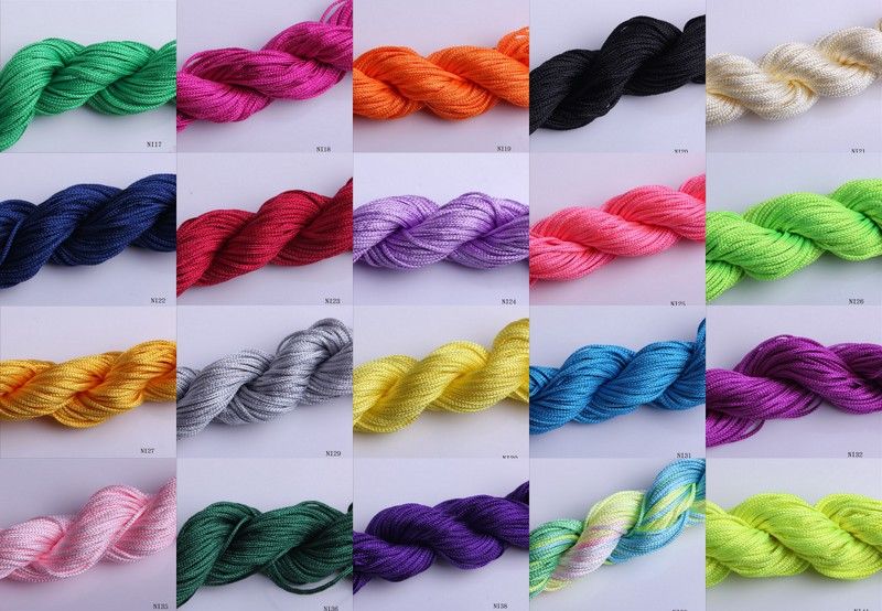   Macrame Rattail Shamballa Beading Craft Imitation Silk Thread String