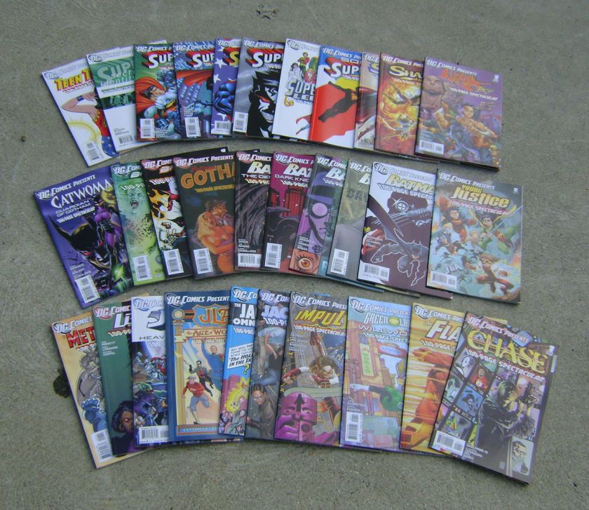 DC Comics Presents 100 Page Spectaculars 2010 Large Comic Lot $250 