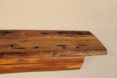 434 reclaimed barn beam floating shelf, rustic decor, unique, 1800s 