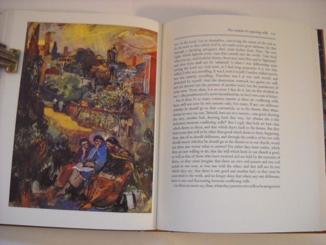 1963 HERITAGE PRESS CONFESSIONS ST. AUGUSTINE PAINTINGS  