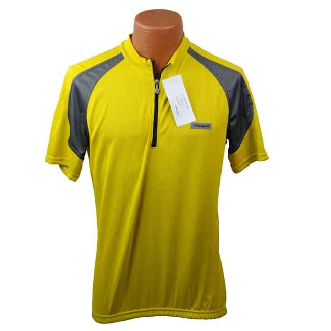 Campagnolo Mens Techno Cycling Jersey Large Yellow  