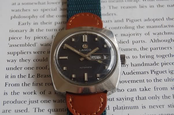 LANCO ROTOR VINTAGE MENS WRIST WATCH AUTOMATIC  