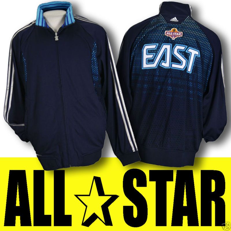 ALL STAR EAST 2009 HORIZON WARM UP TRACK JACKET XXL T  