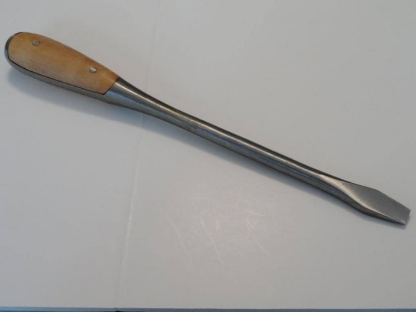   Perfect Handle Wood Screwdriver NOS Carpenter Cabinetmaker Tool  