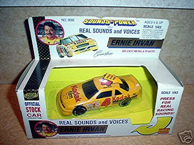 Vintage MIB Road Champ Die Cast Ernie Irvan Kodak Car  