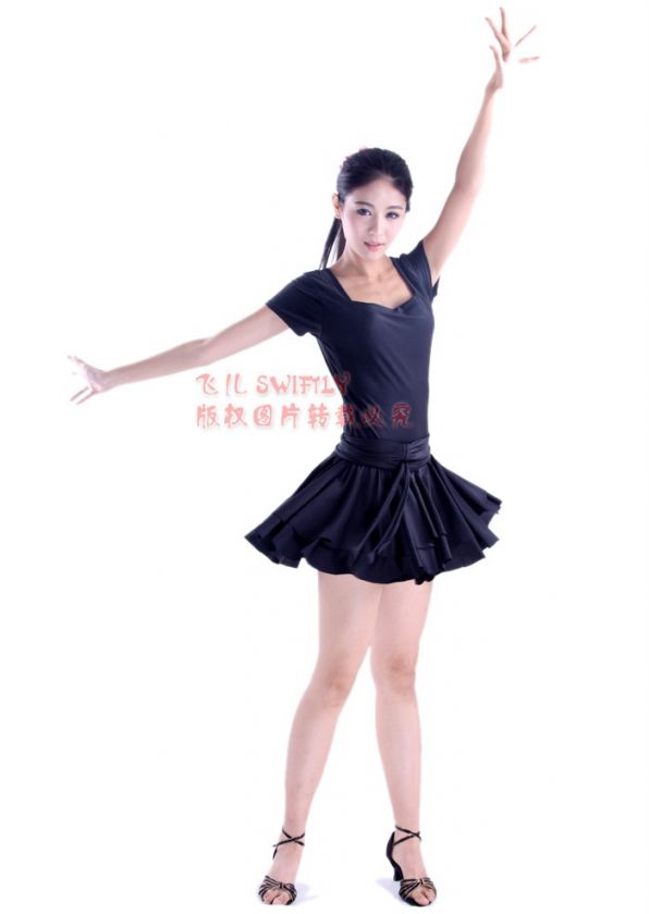 Latin Salsa Chacha Ballroom Dance Skating Dress #D005  