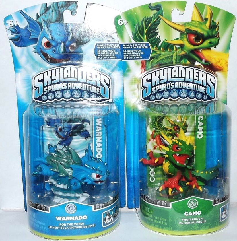   CAMO & WARNADO IN HAND SHIPS FAST Priority available skylander  