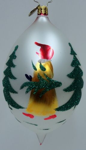 RADKO Winter Pine Finial TREE TOPPER Reflector 944190  