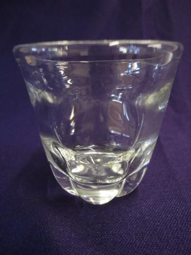 FOSTORIA CRYSTAL HOLI DAY BAR WARE SHOT GLASS  