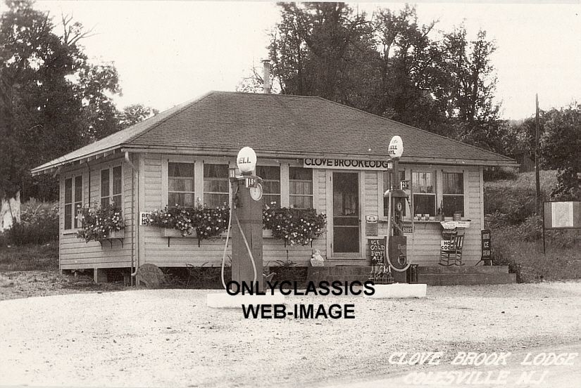 SHELL GAS STATION  PUMP CLOVE BROOK COLESVILLE NJ PHOTO  