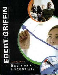 BUSINESS ESSENTIALS 7TH EBERT 2009 293PGS 0136070760 VG 9780136070764 